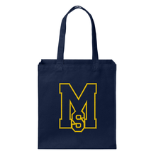 Load image into Gallery viewer, Tote Bag with Embroidered Mary Star High School Logo

