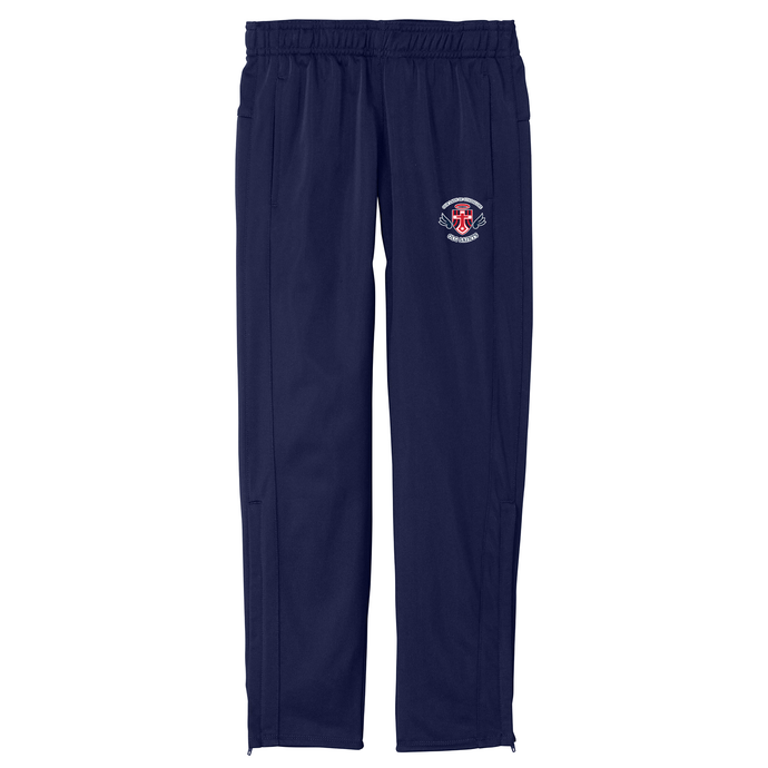 Navy Track Pant with Heatseal Logo