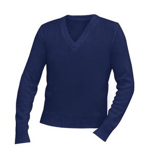 V-Neck Sweater w/ St. Francis Fiberlok Logo