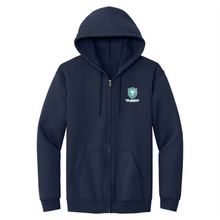 Load image into Gallery viewer, Zip Hood Sweatshirt w/ The Academy of RB Fiberlok Logo Grades TK-8
