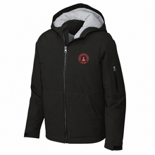 Load image into Gallery viewer, Hooded Nylon Jacket w/Valley Christian Cerritos Fiberlok Logo Grades TK-12
