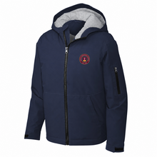 Load image into Gallery viewer, Hooded Nylon Jacket w/Valley Christian Cerritos Fiberlok Logo Grades TK-12
