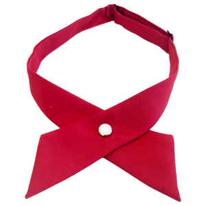 Red Girls Cross Tie