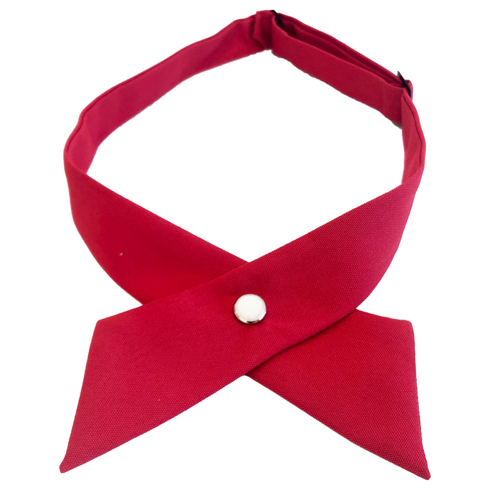 Red Girls Cross Tie