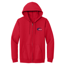 Load image into Gallery viewer, Zip Hooded Sweatshirt w/ Riviera Hall Embroidered Logo Grades PK-8
