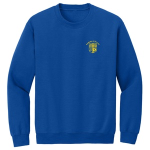 Crewneck Sweatshirt w/ Beatitudes Heatseal Logo Grades TK-8