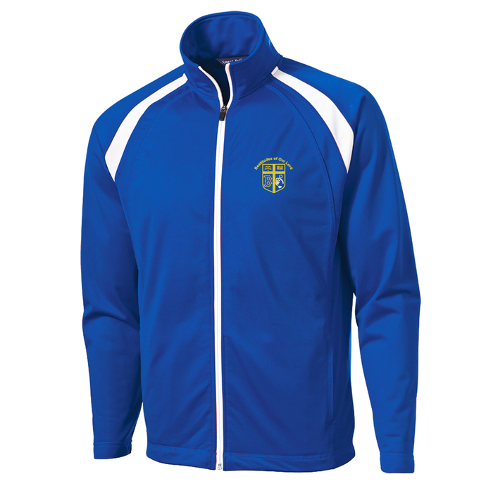 Track Jacket w/ Beatitudes Embroidered Logo Grades TK-8