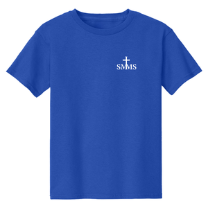 Cotton Royal PE Shirt w/ St. Margaret Mary Heatseal Logo Grades TK-8