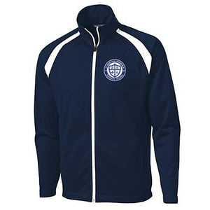 Track Jacket w/ St. Bede Fiberlok Logo Grades TK-8
