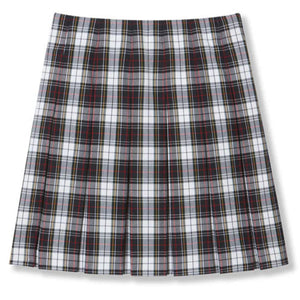 Stockdale Plaid Box Pleat Skirt (Grades 4-8)