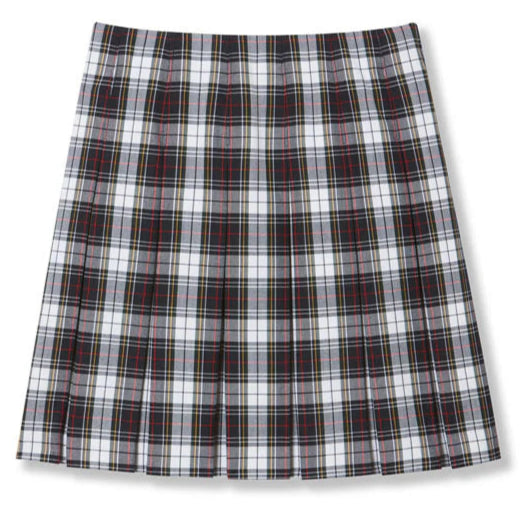 Stockdale Plaid Box Pleat Skirt (Grades 4-8)
