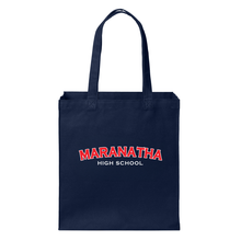 Load image into Gallery viewer, Tote Bag w/ Maranatha High School Logo
