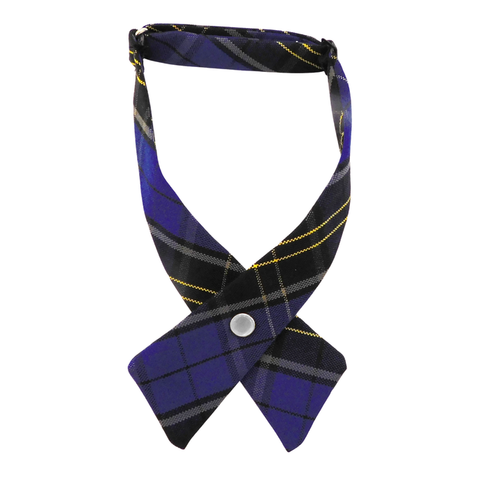 St. Andrews Girls Plaid Crossover Tie