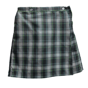 Mt. St. Mary Plaid Wrap Skort w/ Elastic Waistband