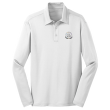 Load image into Gallery viewer, Basic Long Sleeve Knit Polo w/ CAAT High School Grades 9-10 Heatseal Logo
