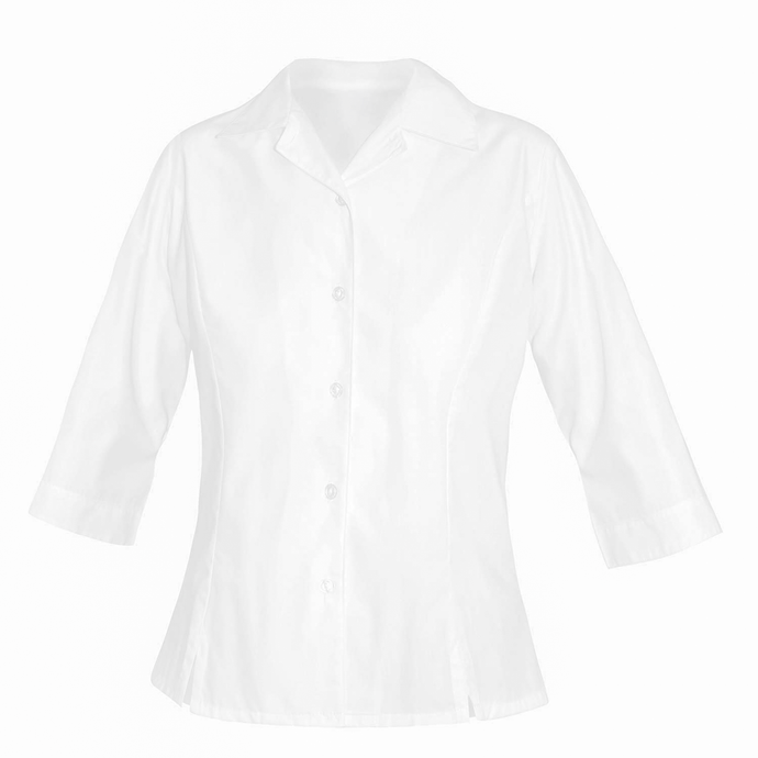 Girl's Fitted 3/4 Blouse Grades K-6