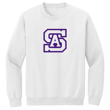 Load image into Gallery viewer, Crewneck Sweatshirt w/ St. Anthony High Embroidered Tackle Twill Logo Grades 9-12
