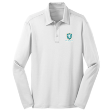 Load image into Gallery viewer, Basic Long Sleeve Knit Polo w/ The Academy of RB Fiberlok Logo
