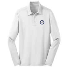 Load image into Gallery viewer, Basic Long Sleeve Knit Polo w/ Mt. St. Mary Academy Fiberlok Logo
