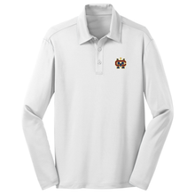 Load image into Gallery viewer, Basic Long Sleeve Knit Polo w/ Cantwell Sacred Heart Embroidered Logo Grades 9-12
