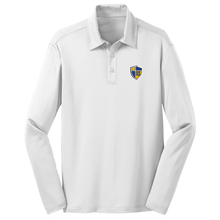 Load image into Gallery viewer, Basic Long Sleeve Knit Polo w/ Stockdale Fiberlok Logo

