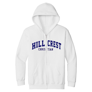 Hillcrest Tackle Twill Zip Hooded Sweatshirt Grades K-12
