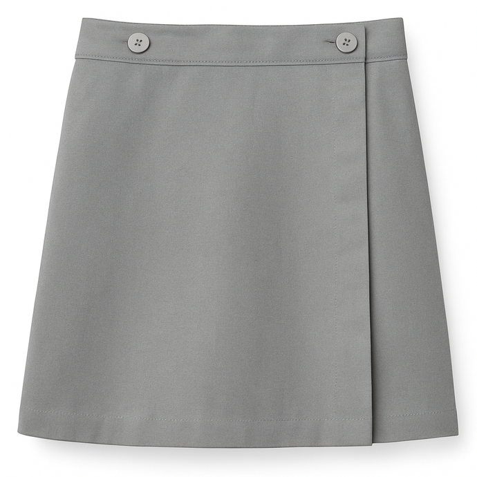 St. Philomena Grey Wrap Skort Grades TK-8