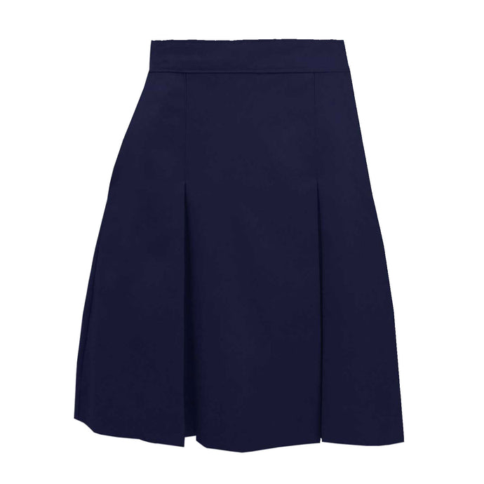 2 Pleat Skirt - Hillcrest Navy