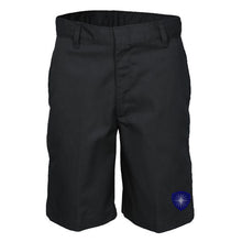 Load image into Gallery viewer, Boys Flat Front Shorts w/ Desert Christian logo
