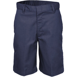 Boy's Flat Front Shorts - Navy