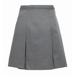 2 Pleat Skirt -  Grey (Grades 9-12)