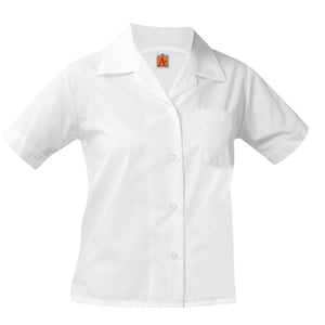 Girls Pointed Collar Blouse - SCLS (Grades TK-4)