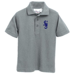 Knit Polo w/ St. John the Baptist logo