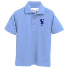 Load image into Gallery viewer, Knit Polo w/ St. John the Baptist logo

