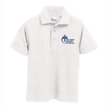 Load image into Gallery viewer, Knit Polo w/Sacred Heart Embroidered Logo Preschool
