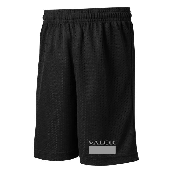 PE Mesh Short w/Valor logo (Grades 6-8)