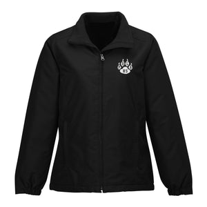 Girls Fitted Heavy Nylon Jacket w/POLA logo