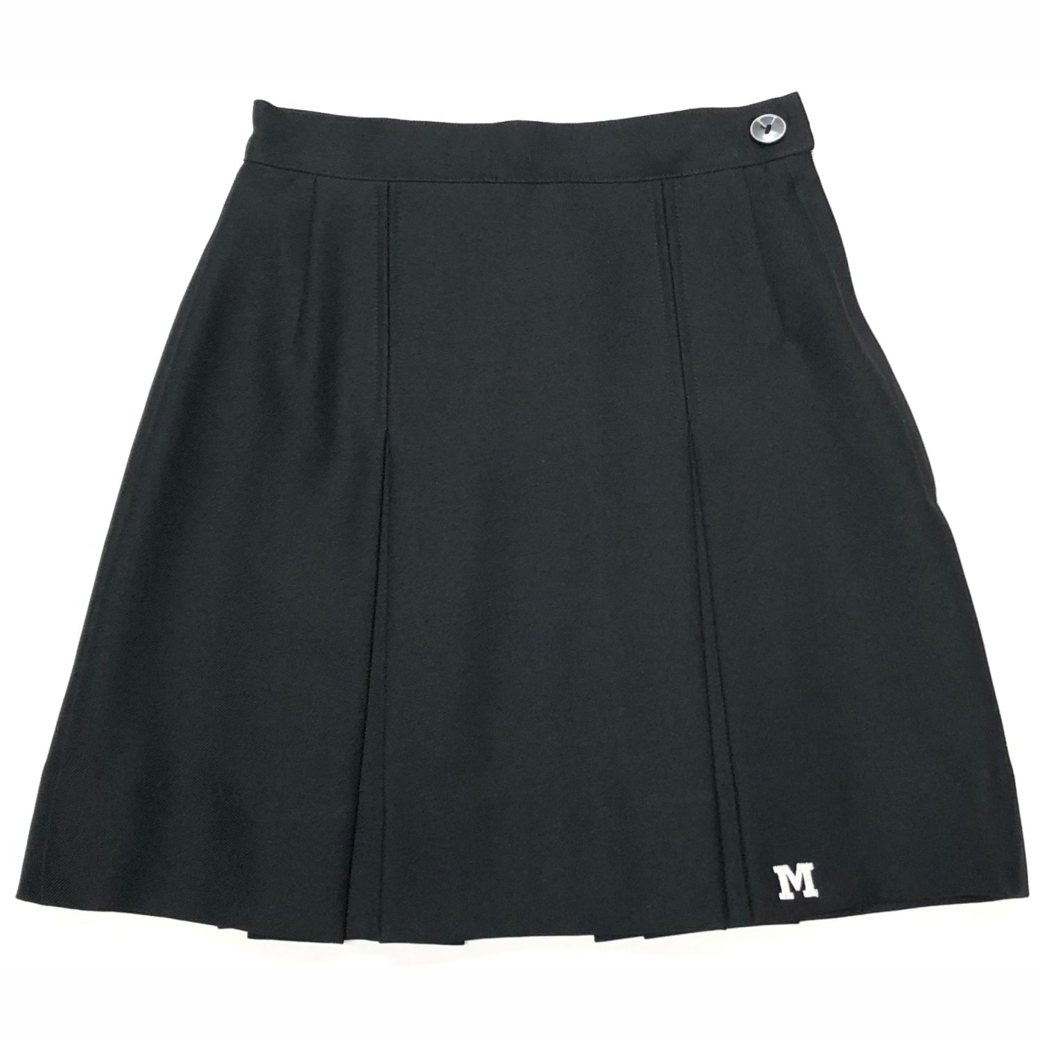 スカート THE TOE MARYLEBONE PLEATS SKIRT black Marylebone Pleats Skirt – THE TOÉ