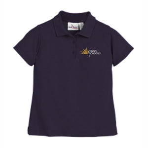 Girls Fitted Polo w/ Kings logo