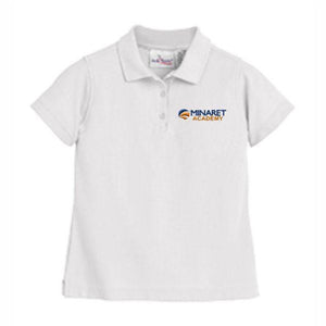 Girls Fitted Polo w/ Minaret logo