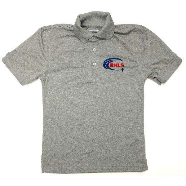Basic Dri-Fit Polo w/ Riviera Hall Embroidered Logo Grades PK-8