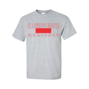 Cotton PE Shirt w/St. Lawrence Heatseal Logo Grades TK-8