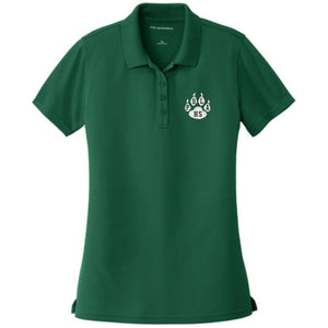 Girls Fitted Dri Fit Polo w POLA Embroidered Logo Grades 9 12