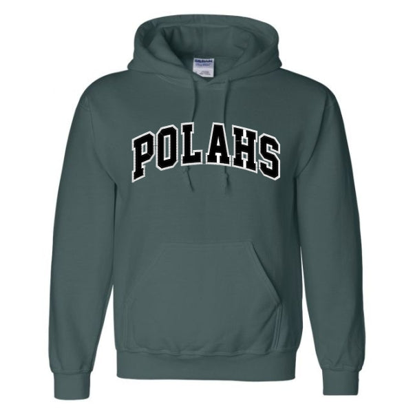 POLA Tackle Twill Embroidered  Hooded Sweatshirt Grades 9-12