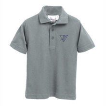 Load image into Gallery viewer, Knit Polo w/ Holy Trinity logo
