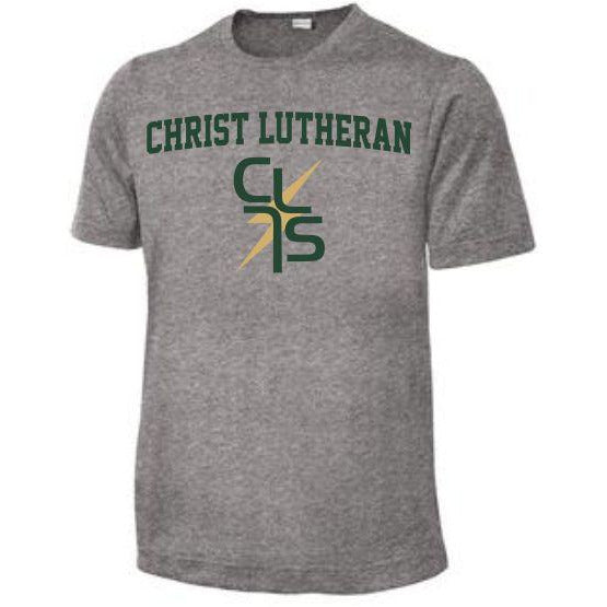 Dri Fit PE Shirt w/Christ Lutheran logo