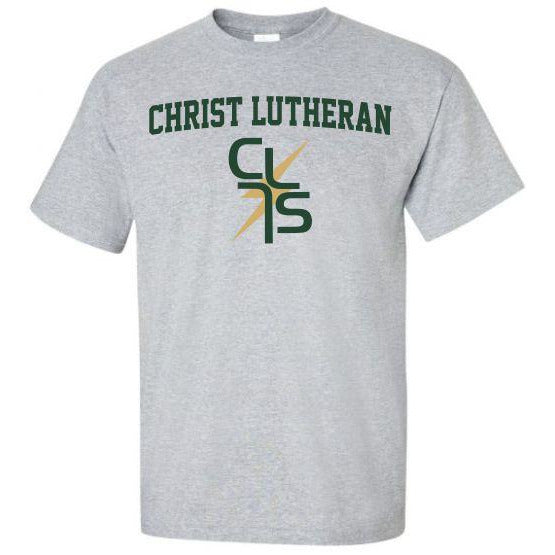 Cotton PE Shirt w/Christ Lutheran logo