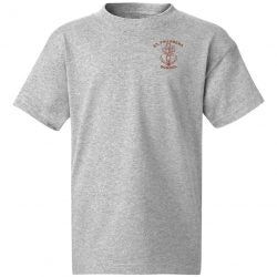 Cotton PE Shirt w/ St. Philomena Heatseal Logo Grades TK-8