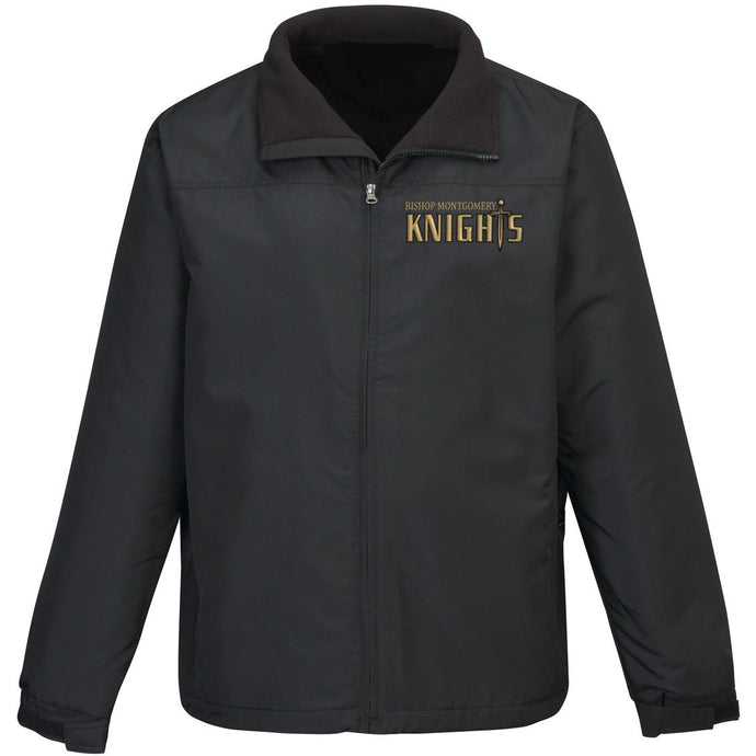 Heavy Nylon Jacket w/Bishop Embroidered Logo Grades 9-12