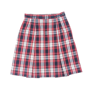 2 Pleat Skirt - Holy Trinity Plaid
